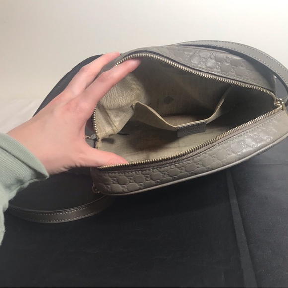 Gucci MicroGuccissima Bree Leather Crossbody - Picture 12 of 14